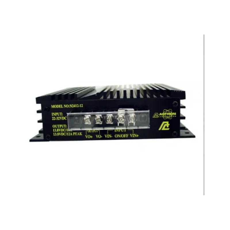 Conversor de 24VDC a 12VDC DE 12A ASTRON N2412-12