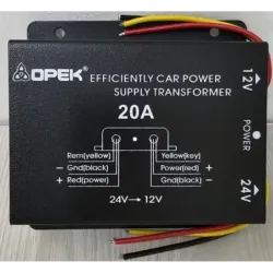 VR 20 Conversor De Voltaje Opek 24/12 15 Amp