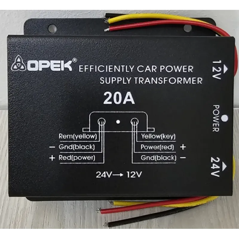 VR 20 Conversor De Voltaje Opek 24/12 15 Amp