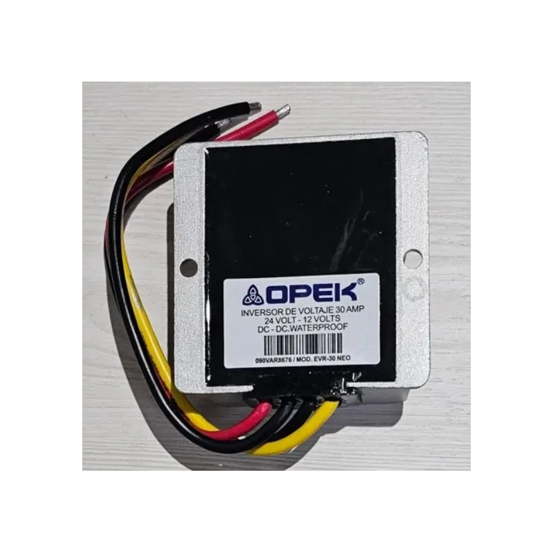 Conversor de Voltaje 24-12V 30 Amp Opek EVR-30