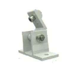 Base ajustable delantera para inclinar 2 rieles en techo plano 1 eje