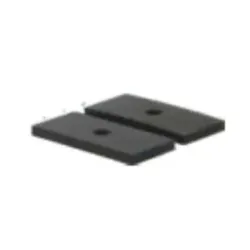 Base de Goma para base L del anclaje de riel en superficie plana