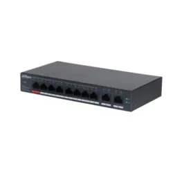 Switch Administrable en la Nube Dahua 8 PoE - 2 Uplink CloudManaged (DoLink App)