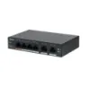 Switch Administrable en la Nube Dahua 6 Puertos (4 PoE - 2 Uplink)