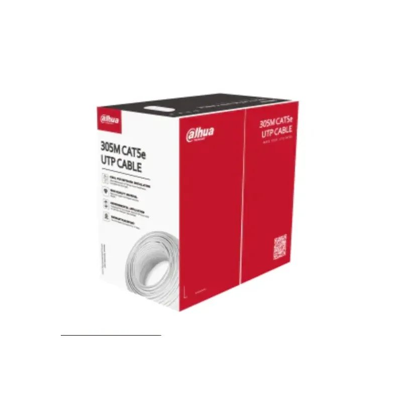 Cable UTP Categoría 5e 100% Cobre Dahua 305 m