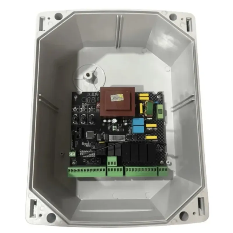 Central Universal 220V con Caja de Montaje para Portón Batiente (1 y 2 Hojas)