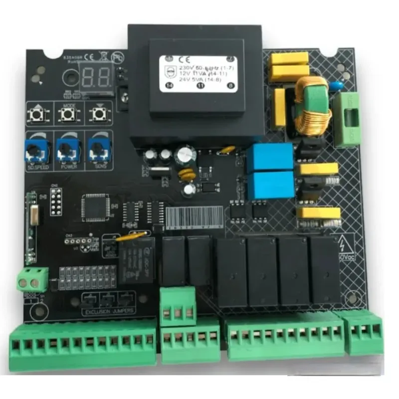 Central Universal 220V para Portones Batientes (1 y 2 Hojas)