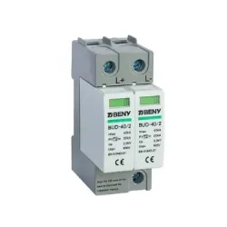 ZJBENY Protector de Sobretensión CC 2P 150V 40kA BUD-40/2 150V