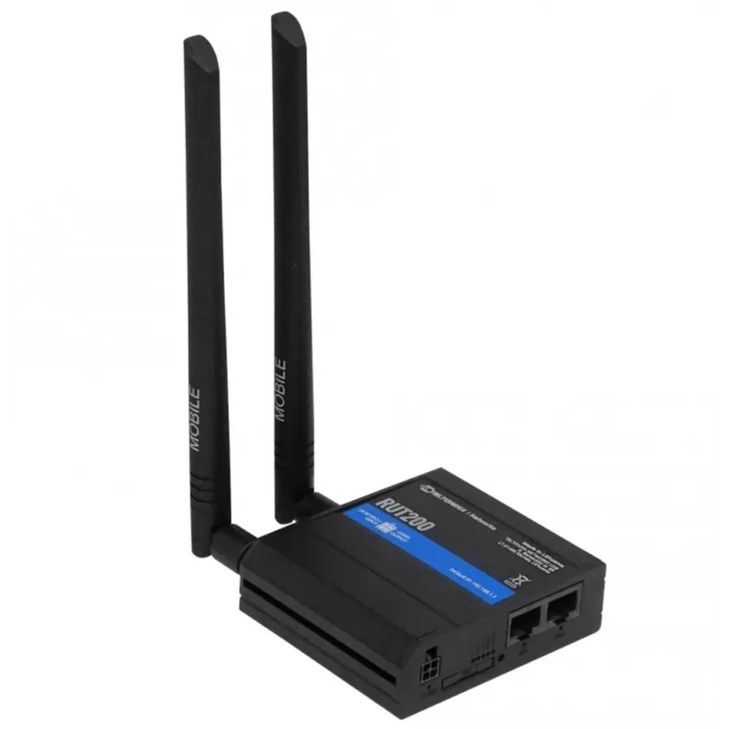 Router Teltonika RUT200 4G LTE Industrial con WiFi y SIM