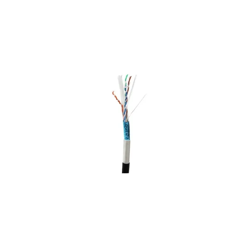 TX Cable F/UTP Cat6 23 AWG Negro 305 m Exterior Doble Chaqueta