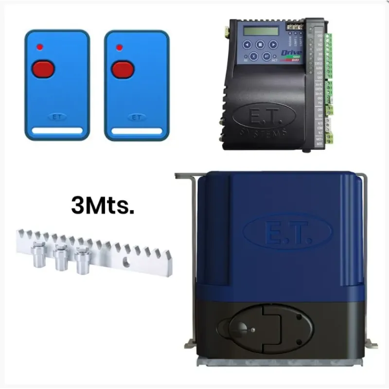 Kit Motor DRIVE 500 NICE ET SYSTEMS – Residencial (500 kg)