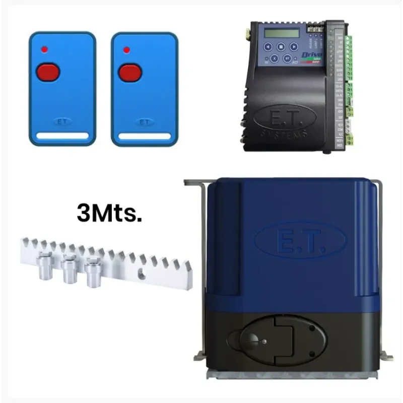 Kit Motor DRIVE 600 NICE ET SYSTEMS – Uso Intensivo (500 kg)