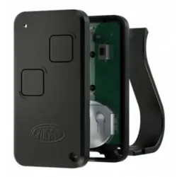 Control remoto Rossi TX CT NTX HCS 433 color negro con 2 canales