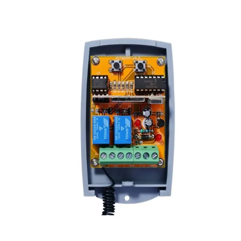 Receptor inalámbrico RX ATC 2 canales frecuencia 433 MHz