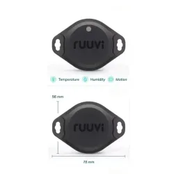 Sensor RuuviTag Pro (3in1) Temperatura Humedad y Movimiento