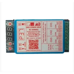 Receptor ETSystem RX3 RC CONDO 3 canales frecuencia 433 MHz