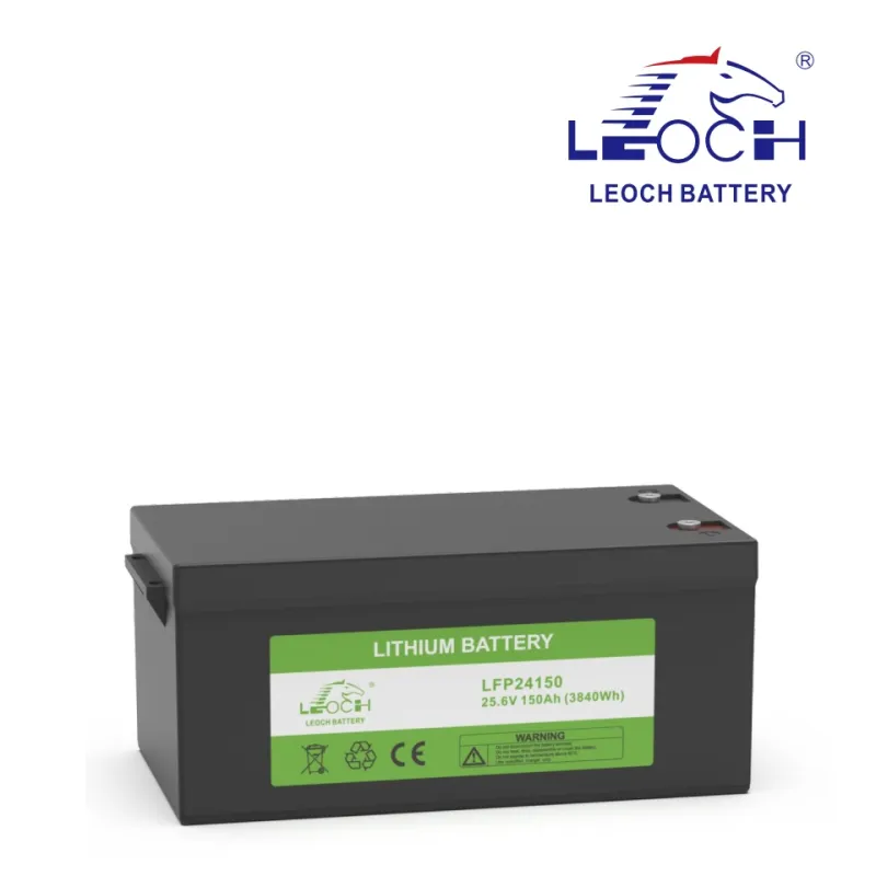 Batería de Litio Leoch LFP24150 — 25,6V / 150Ah / 3,84 kWh / LiFePO₄