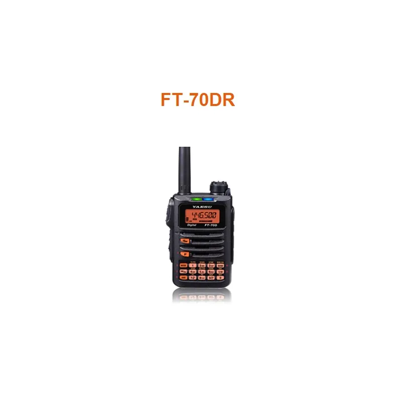 Radio Portátil Yaesu FT-70DR — VHF/UHF 144–430 MHz / FM + C4FM FDMA / 5 W