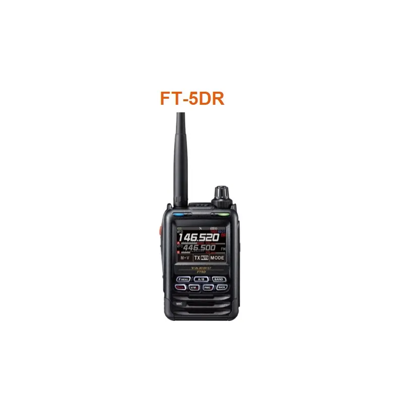 Radio Portátil Yaesu FT5DR — VHF/UHF 144–430 MHz / C4FM FDMA + FM / Dual Band / 5 W / Touch Screen / GPS / Bluetooth
