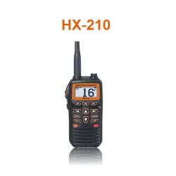 Radio Portátil Marino HX-210 — VHF Marino / 5 W / Compacto / IPX7 / Flotante