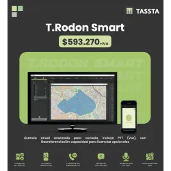 TASSTA T.Rodon Smart Licencia Anual Consola PTT + GPS