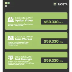 TASSTA T.Rodon Smart Licencia Anual Consola PTT + GPS
