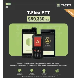 TASSTA T.Flex PTT Licencia Anual PTT + GPS Básico