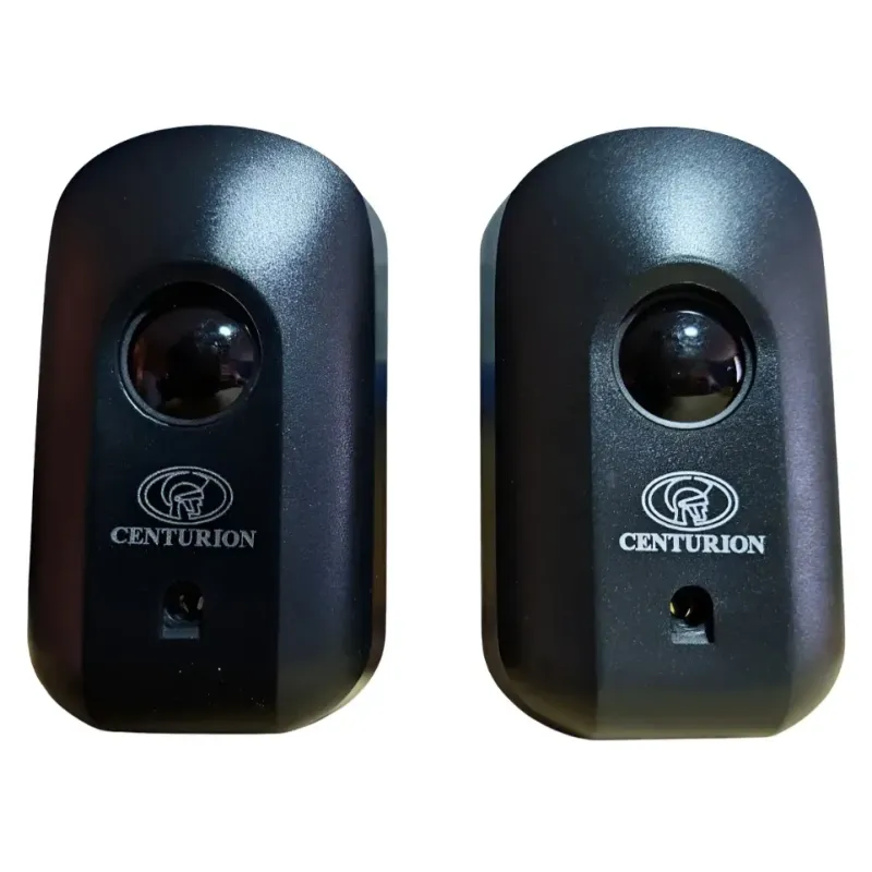 Fotocelda CENTURION i5 con alcance de hasta 40 metros alimentación 12–24 V AC/DC y contactos NO/NC