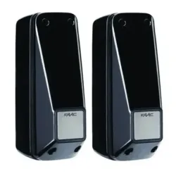 Fotocelda FAAC XP 20D orientable alcance de hasta 20 metros conexión alámbrica y alimentación 24V