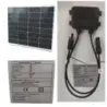 Panel Solar 100W Monocristalino 12V|Compacto 680×760×25 mm|CEPC Ingeniería
