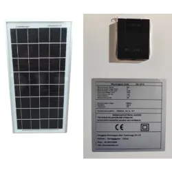 Panel Solar 10W Monocristalino 6V|Compacto y Portátil|CEPC Ingeniería