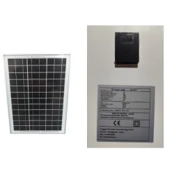 Panel Solar 15W Monocristalino 12V|Compacto 375×280×17 mm|CEPC Ingeniería