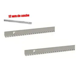 Cremallera metálica APACOM galvanizada de 1 m para apernar Incluye 3 juegos de pernos y tuercas separadoras para soldar