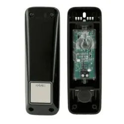 Fotocelda FAAC XP 20D orientable alcance de hasta 20 metros conexión alámbrica y alimentación 24V