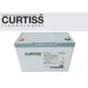 Batería Curtiss CT12550 12V 55Ah AGM|Eficiente y Duradera|CEPC Ingeniería