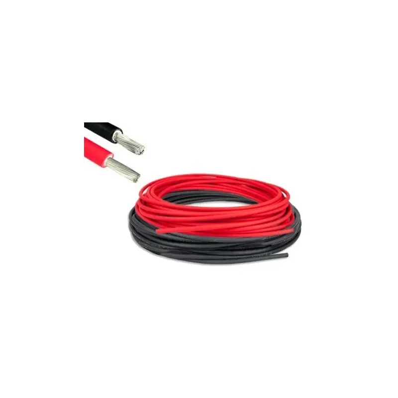 Cable Solar 4 mm2 Rojo por Metro FR-Cable