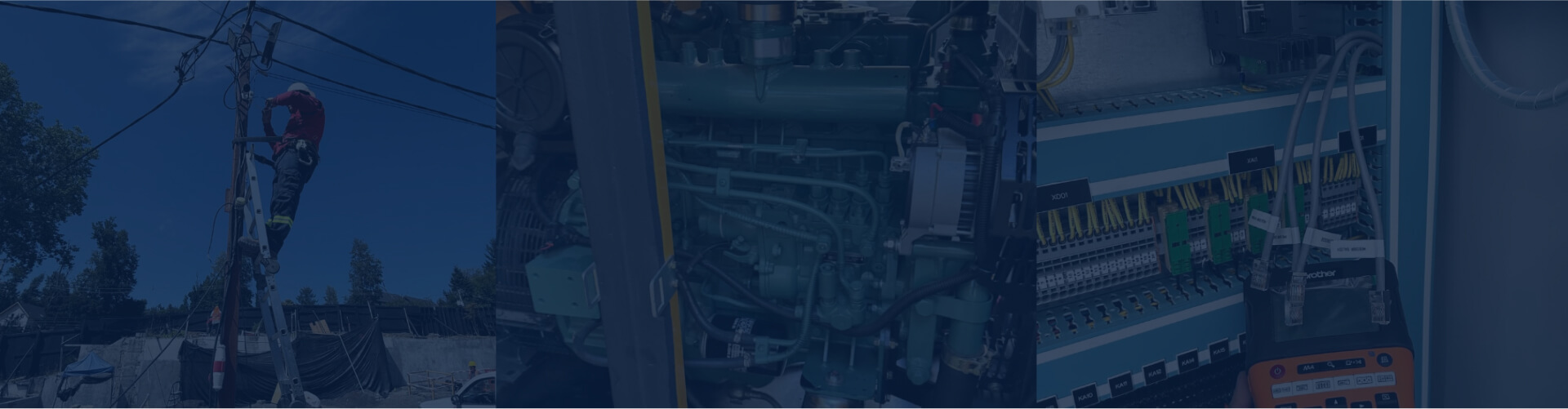 Soluciones integrales en comunicación, seguridad y energía